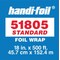 Handi-Foil Handi-Foil Standard 18" x 500 Ft. Foil Roll 51805 - alternate 4
